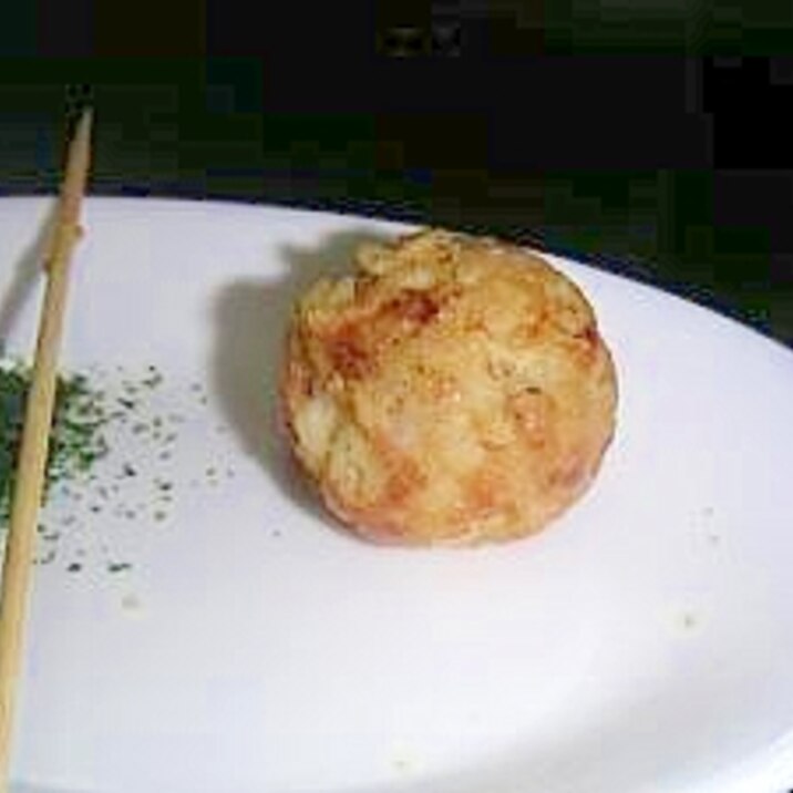 たこ焼きのお供！お腹も満足♪チャーハンボール☆